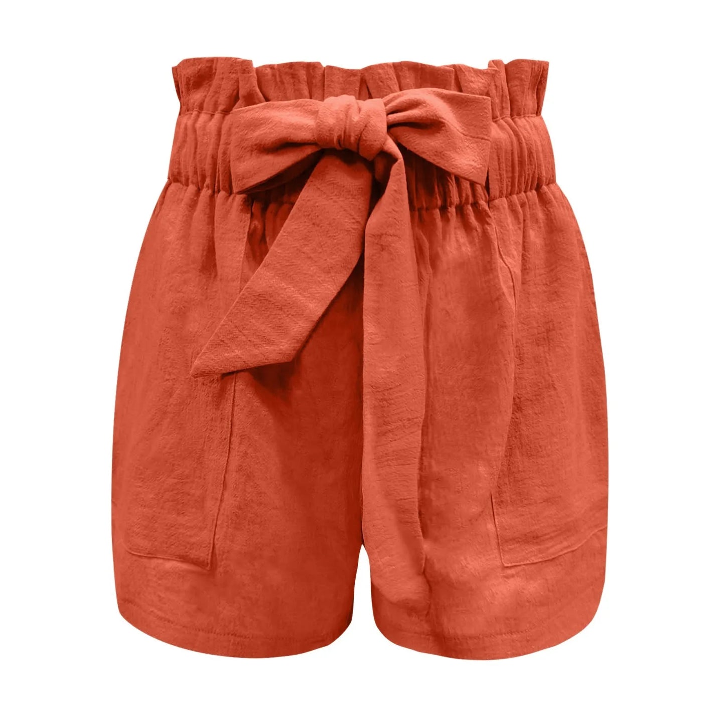 Shorts Feminino Belisse Duo Classic | Shorts Preto e Branco | Cintura Alta e Modelagem Solta